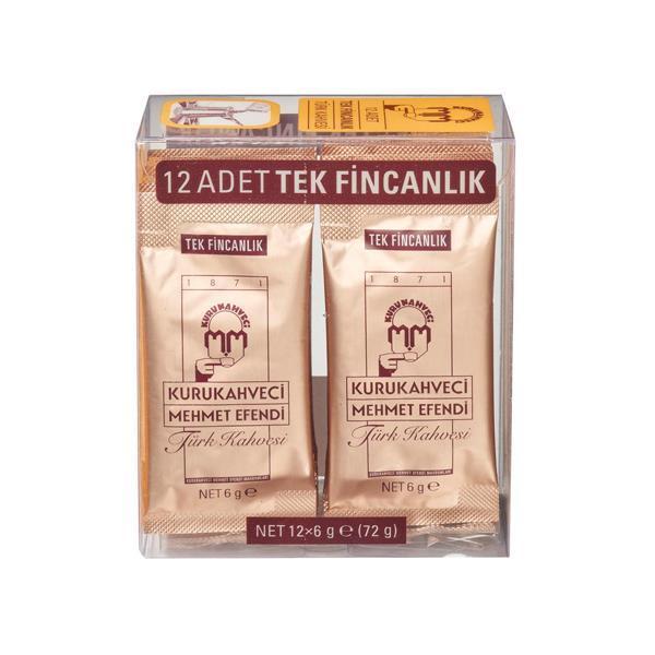 Kurukahveci Mehmet Efendi Türk Kahvesi 12x6 Gr