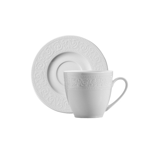 Porselen Türk Kahvesi Fincan ve Tabağı