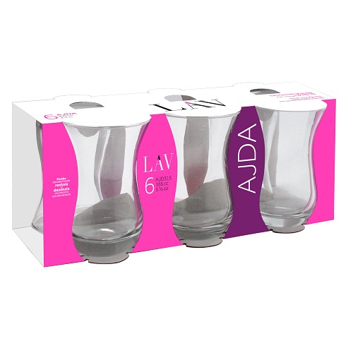 Lav Ajda Çay Bardağı 6 lı (AJD315E)