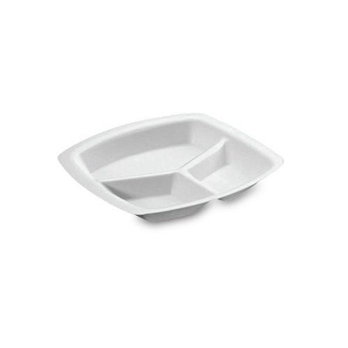 Köpük Tabak Kapaksız 3 Gözlü Mod 24 (200 lü Paket)