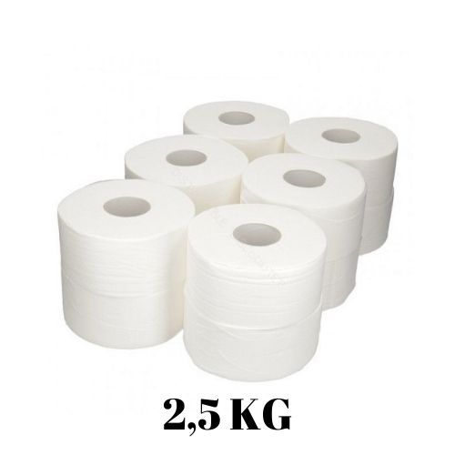 Mini Jumbo Tuvalet Kağıdı 2,5 Kg (12 li Paket)