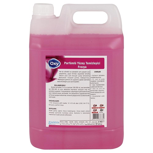Oxy Parfümlü Yüzey Temizleyici Pembe/Frezya 5 Kg