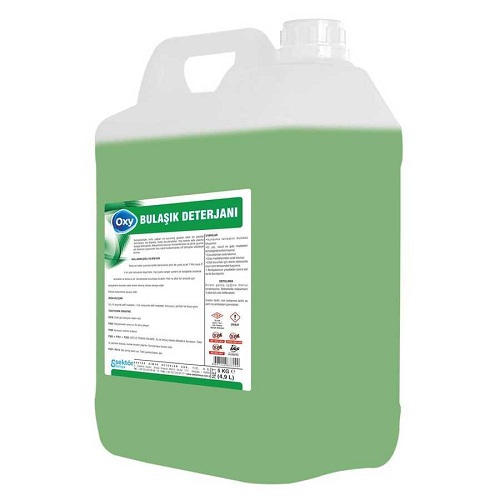 Oxy Sıvı Bulaşık Deterjanı Yeşil/Limon 5 Kg