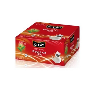 Ofçay Bitane Regular Tea Demlik Poşet Çay 25x40 Gr