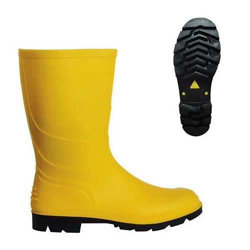 PVC Kısa Çizme Sarı