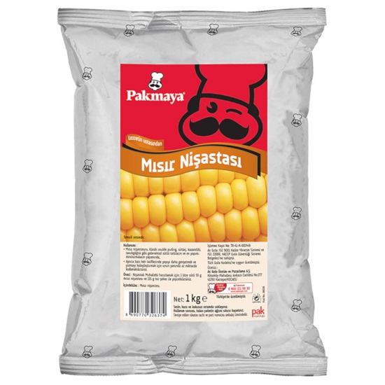 Pakmaya Mısır Nişastası 1 Kg