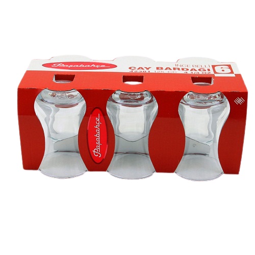 Paşabahçe İnce Belli Çay Bardağı 6 lı (42381)