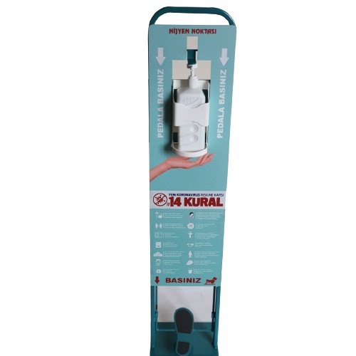 Pedallı Dezenfektan Standı