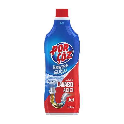Porçöz Lavabo Açıcı Jel 1 Lt