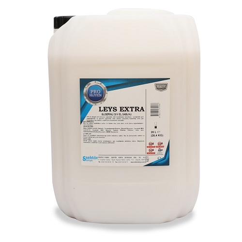 Prohijyen Leys Extra Gliserinli Sıvı El Sabunu (Beyaz) 20 Kg