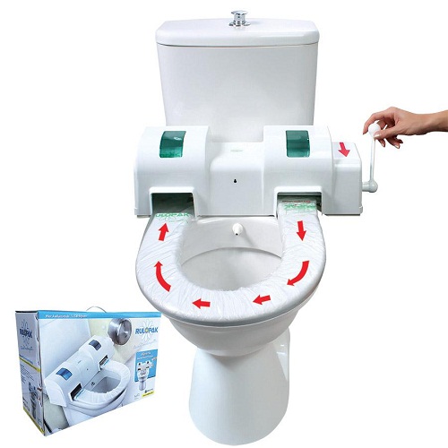 Rulopak Kollu Hijyenik Klozet Kapağı