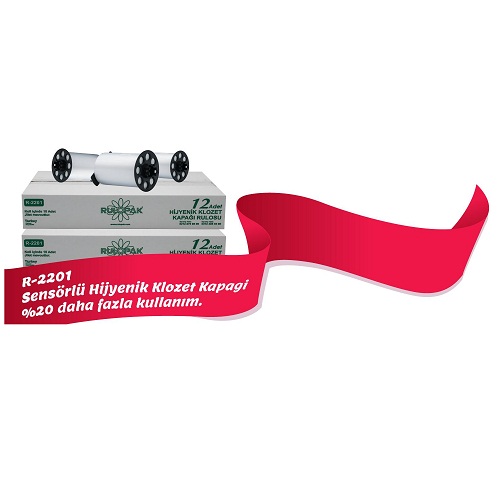Rulopak Fotoselli Hijyenik Klozet Kapağı Rulosu (12 Adet)