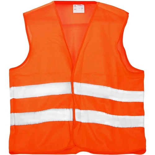 Reflektörlü İkaz Yeleği Turuncu