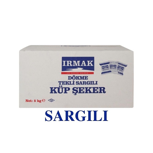 Irmak Tekli Sargılı Küp Şeker 5 Kg