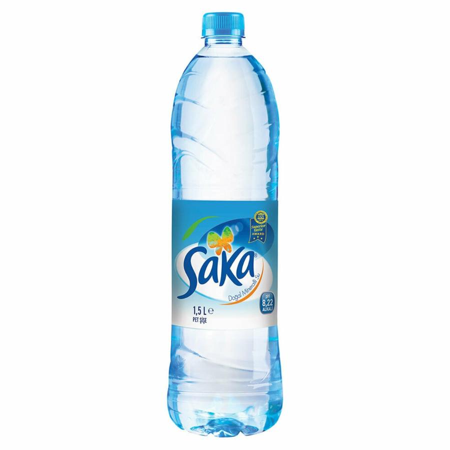 Saka Su 1,5 Lt Pet Şişe 6 lı Paket