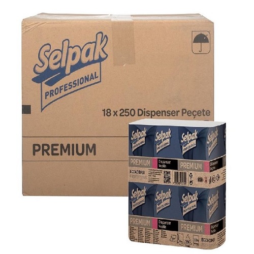 Selpak Professional Premium Dispenser Peçete (18 li Paket)