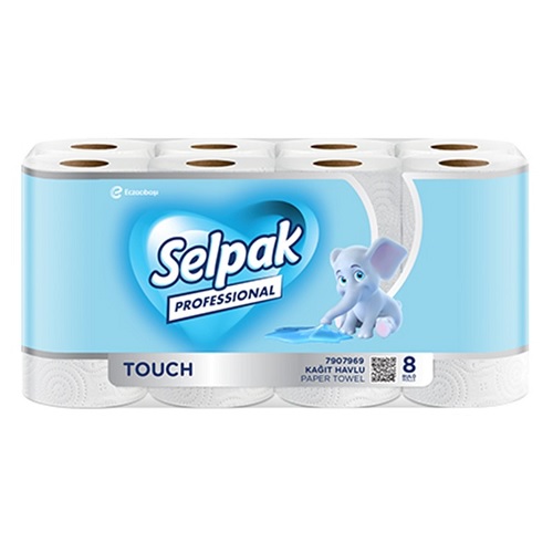 Selpak Pro Touch Kağıt Havlu 8 li Paket