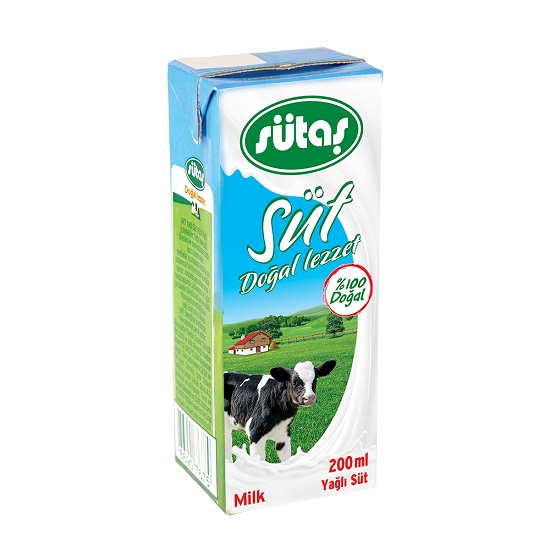 Sütaş Yarım Yağlı Süt 200 Ml 27 li Paket