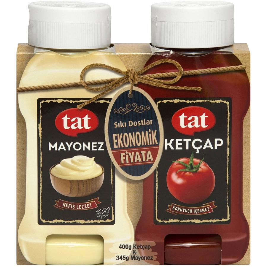 Tat 2 li Set Ketçap 400 Gr Mayonez 345 Gr
