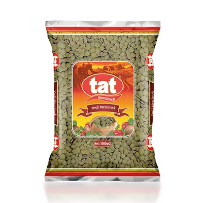 Tat Yeşil Mercimek 1 Kg