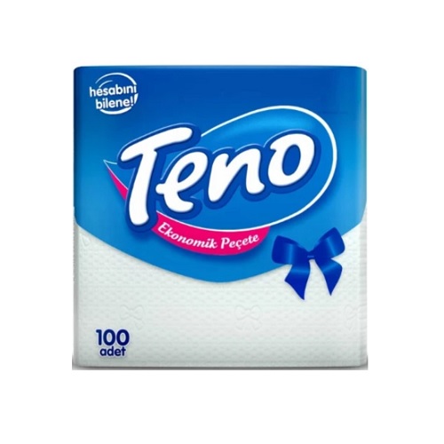 Teno Ekonomik Peçete 25x25 Cm 100 Yaprak