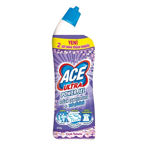 Ace Ultra Yoğun Çamaşır Suyu Çiçek Kokulu 810 Gr