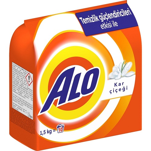 Alo Toz Çamaşır Deterjanı 1,5 Kg Beyazlar İçin