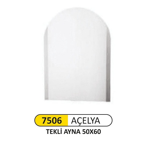 Arı Metal Tekli Ayna 50x60 Cm Açelya