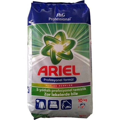 Ariel Toz Çamaşır Deterjanı 10 Kg Renkliler İçin