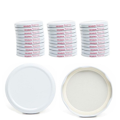 Cam Kavanoz Kapağı 82 mm