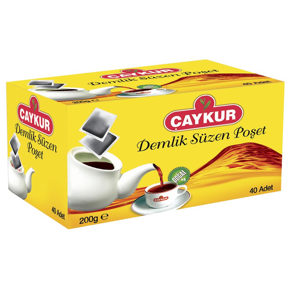 Çaykur Demlik Poşet Çay 200 Gr