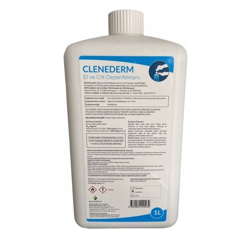 Clenederm El ve Cilt Dezenfektanı 1 Lt