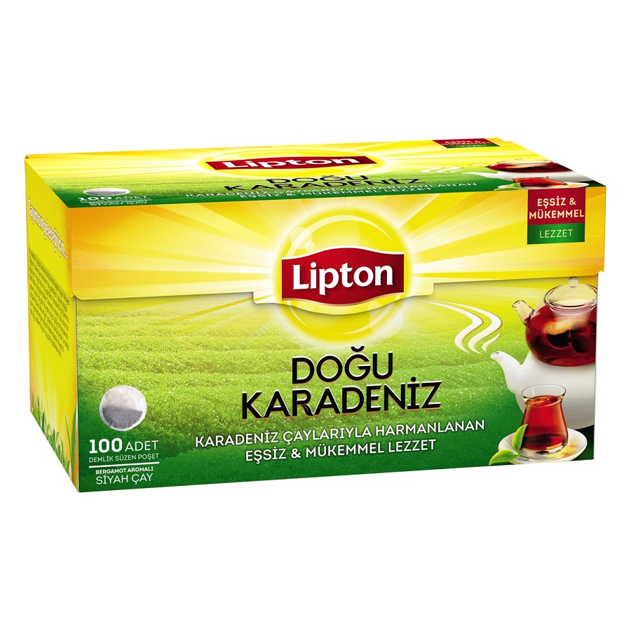Lipton Doğu Karadeniz Demlik Poşet Çay 100 Adet