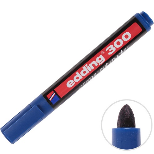 Edding Permanent Markör Mavi E-300