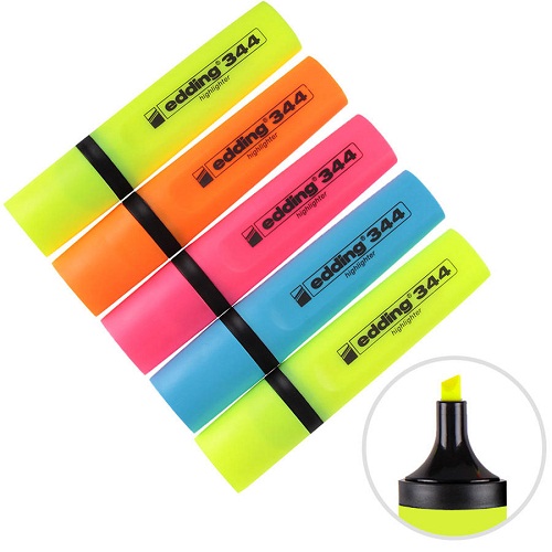 Edding Fosforlu Kalem 5 li Karışık