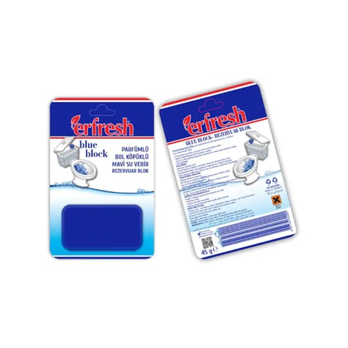 Erfresh Rezervuar Mavi Wc Blok