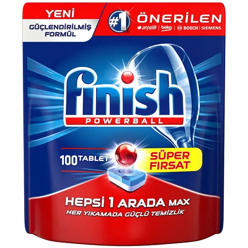 Finish Hepsi Bir Arada Bulaşık Makinesi Tableti (Adet)