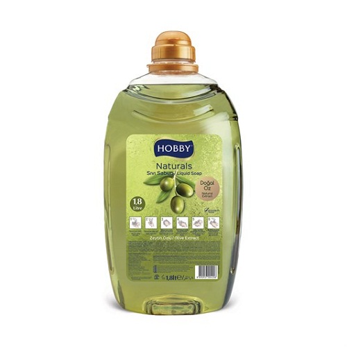 Hobby Sıvı El Sabunu Zeytinyağı Özü 1,8 Lt