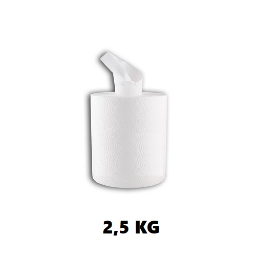 İçten Çekmeli Havlu 2,5 Kg 21 Cm (6 lı Paket)