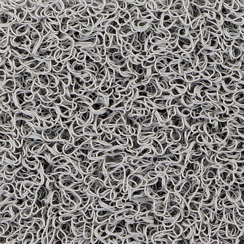 Kıvırcık Rulo Paspas Gri 100 Cm