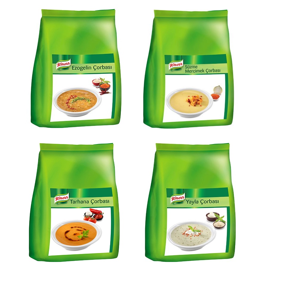 Knorr Klasik Çorba Çeşitleri 3 Kg