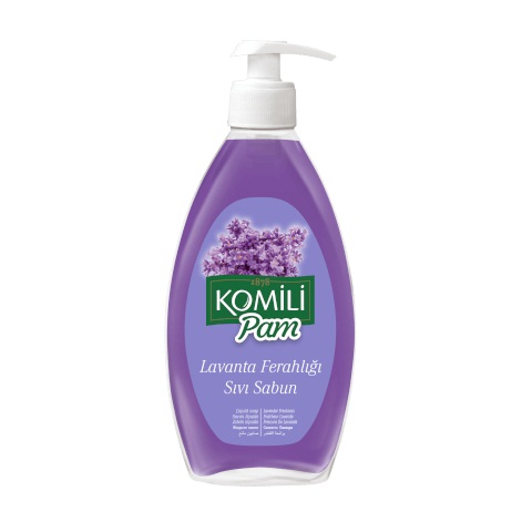 Komili Pam Sıvı El Sabunu Lavanta Ferahlığı 400 Ml