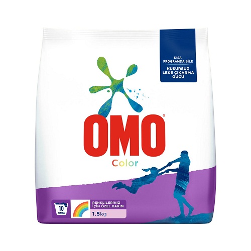 Omo Toz Çamaşır Deterjanı 1,5 Kg Renkliler İçin
