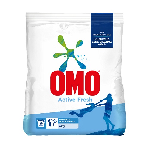 Omo Toz Çamaşır Deterjanı 4 Kg Beyazlar İçin