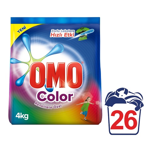 Omo Toz Çamaşır Deterjanı 4 Kg Renkliler İçin