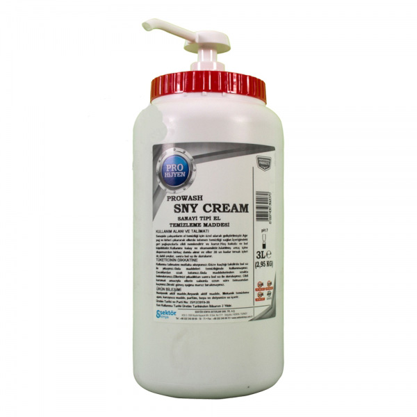 Prohijyen Sny Cream Sanayi Tipi El Temizleme Jeli 3 Kg