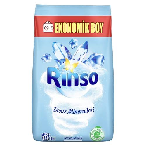 Rinso Toz Çamaşır Deterjanı 8 Kg Beyazlar İçin