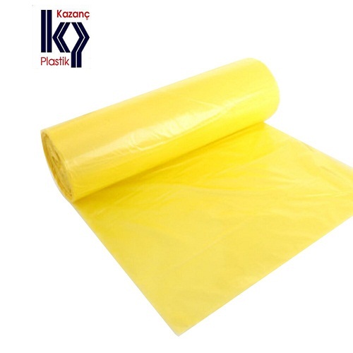 Kazanç Renkli End. Hantal Boy Çöp Torbası 1000 Gr 100x150 Cm Sarı