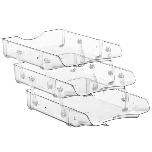 Bigpoint Şeffaf Evrak Rafı 3 lü