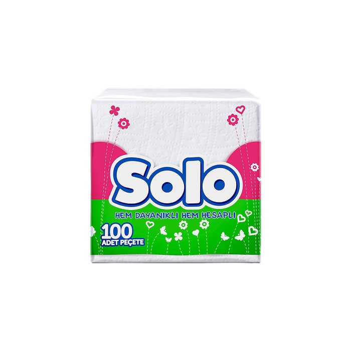 Solo Peçete 30x30 Cm 100 Yaprak